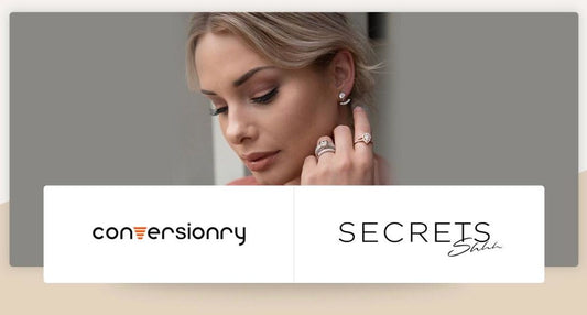 International Luxury Jeweller Secrets Shhh select Conversionry for their Ecommerce Experimentation Program