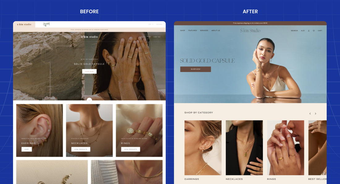 S-Kin Studio Jewelry's UX Designed by Conversionry